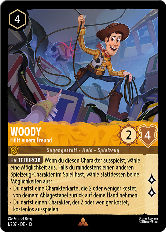 Woody – Helping a Friend