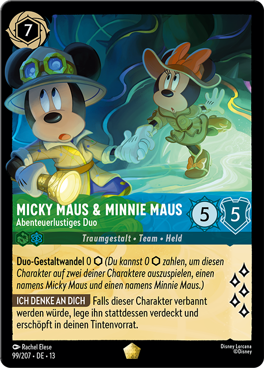 Mickey Mouse & Minnie Mouse – Adventuring Duo
