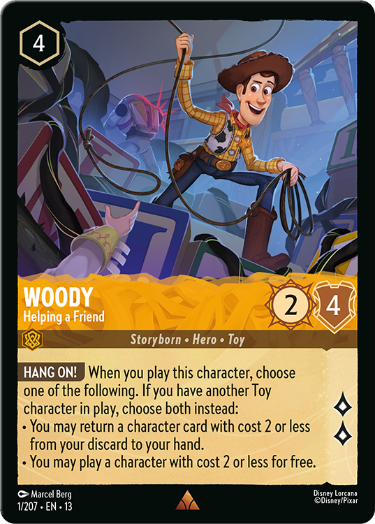 Woody – Helping a Friend