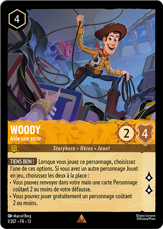 Woody – Helping a Friend
