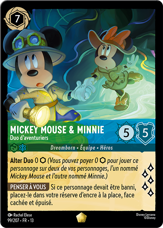 Mickey Mouse & Minnie Mouse – Adventuring Duo