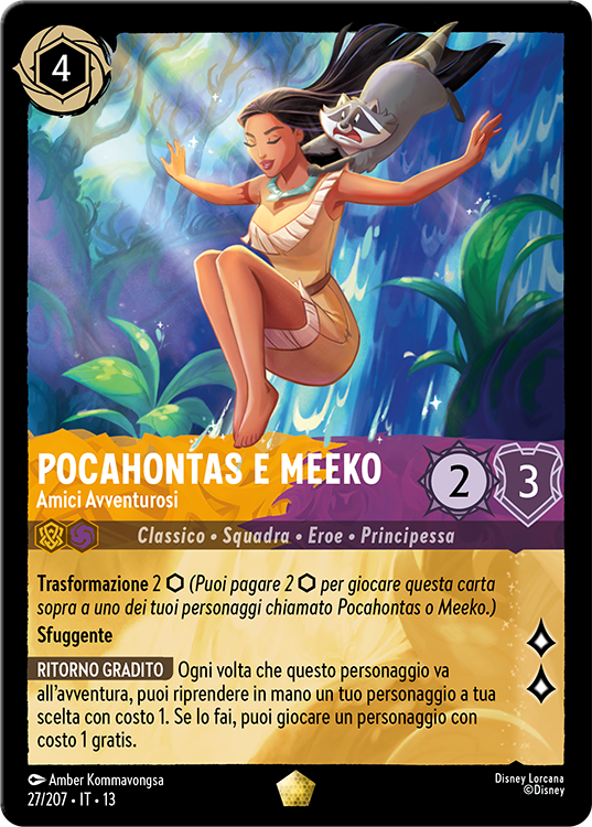 Pocahontas & Meeko – Adventurous Friends