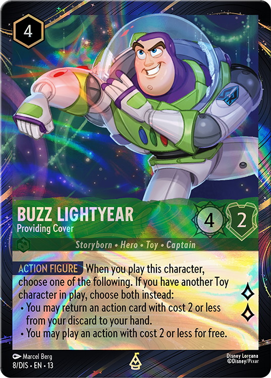 Scavenger Hunt: Buzz Lightyear – Providing Cover