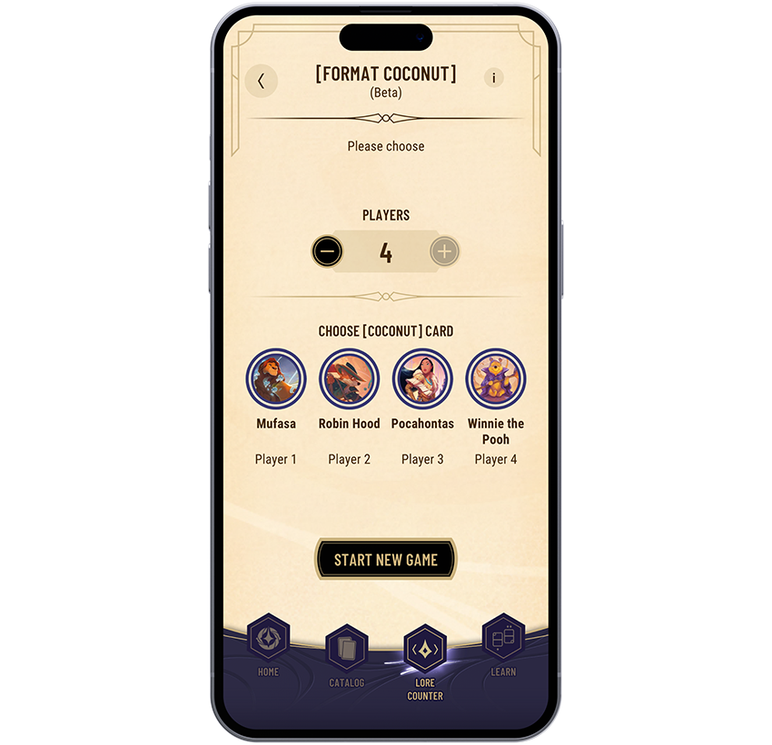 Disney Lorcana TCG App