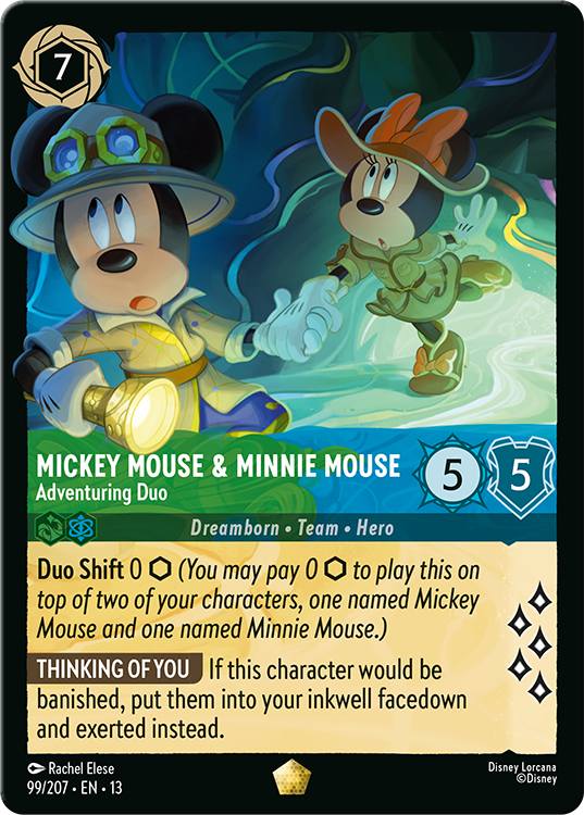 Mickie Mouse & Minnie Mouse