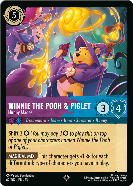 Winnie the Pooh & Piglet Duo Card