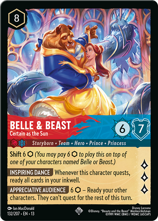 Belle & Beast Duo Card