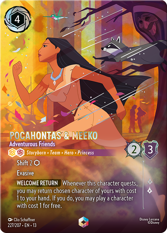 Pocahantas & Meeko