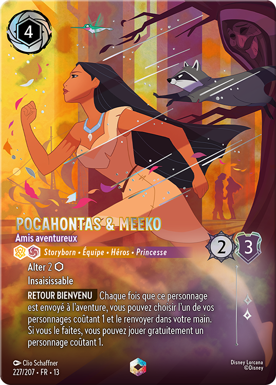 Pocahantas & Meeko