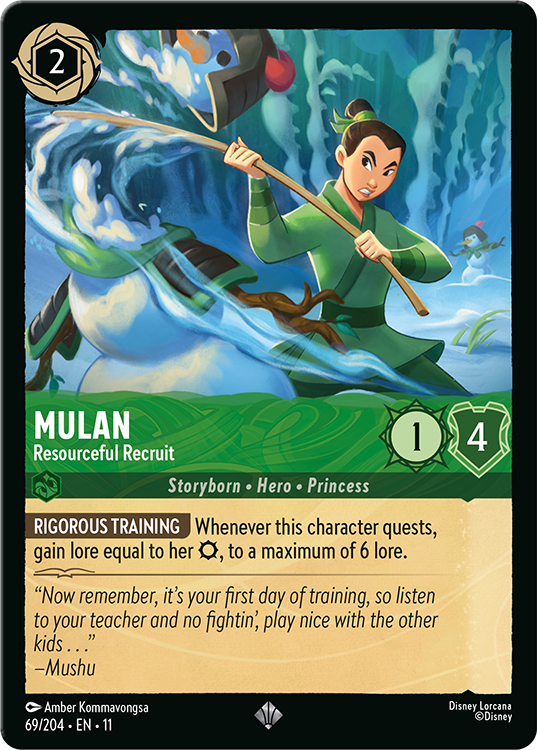 Mulan Resourceful Recruit