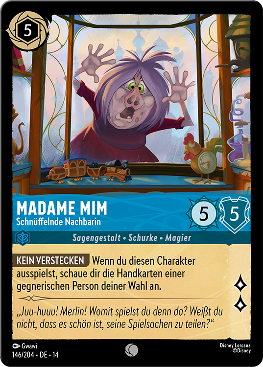 Madam Mim - Nosy Neighbor