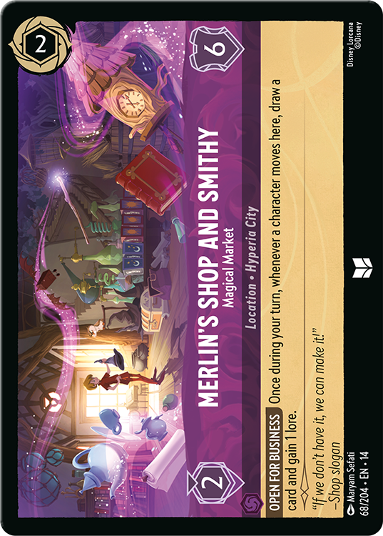 Merlin's Shop and Smithy - Magical Market