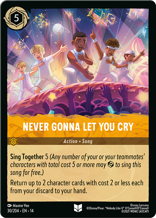 Never Gonna Let You Cry