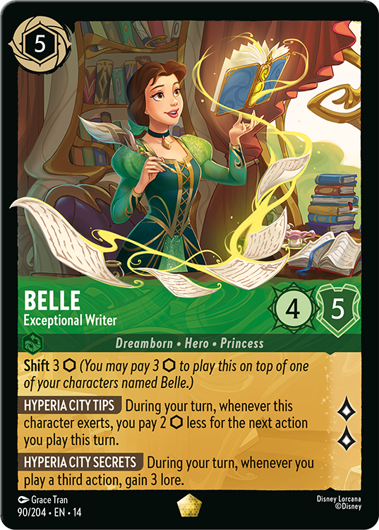 Belle – Exceptional Writer