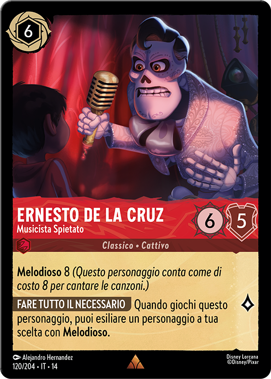 Ernesto de la Cruz – Ruthless Musician