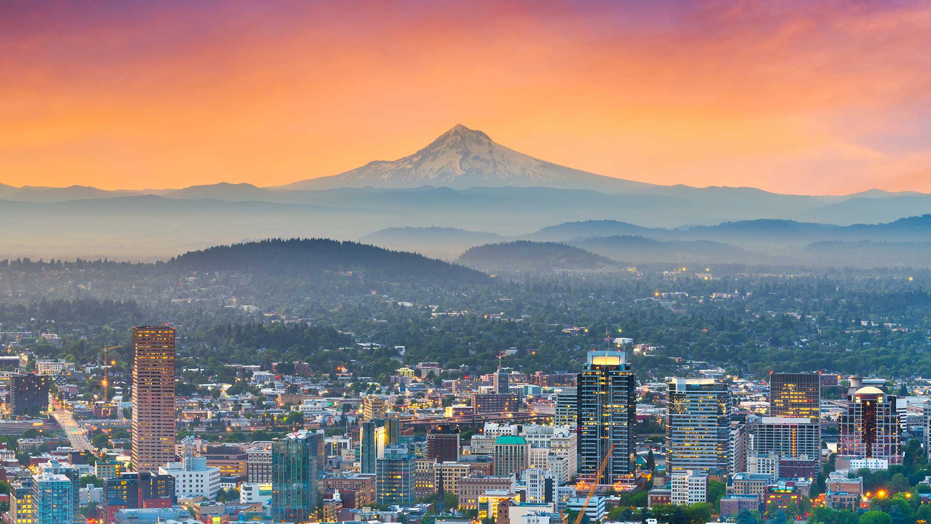 Photo of Portland skyline
