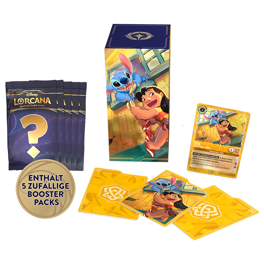 Lilo Gift Set for the Disney Lorcana Trading Card Game