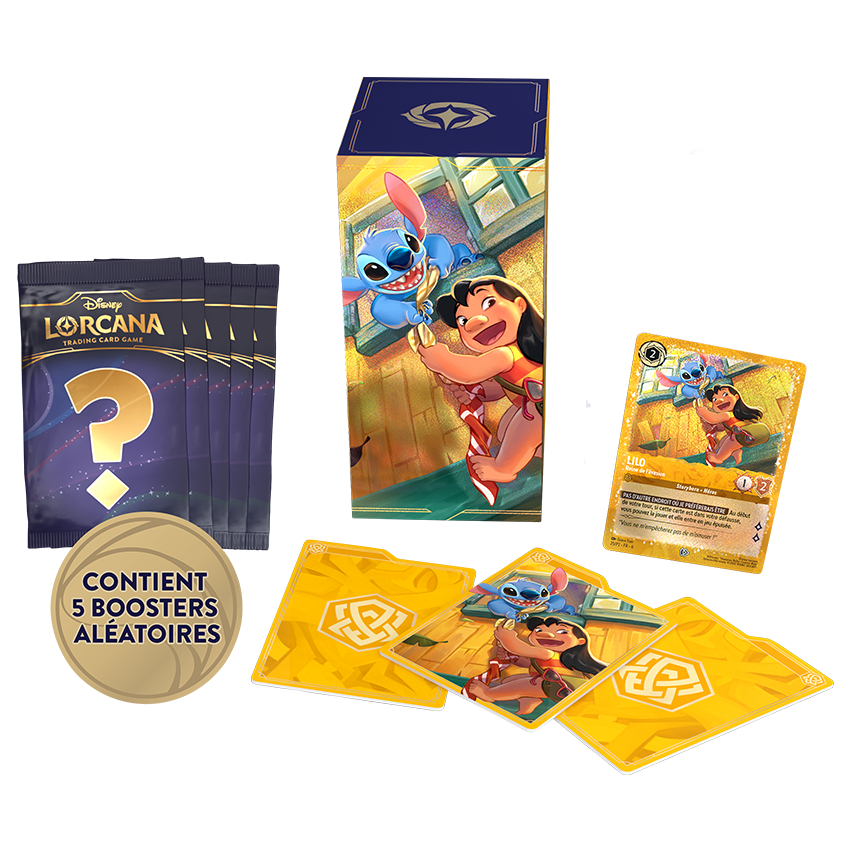Lilo Gift Set for the Disney Lorcana Trading Card Game