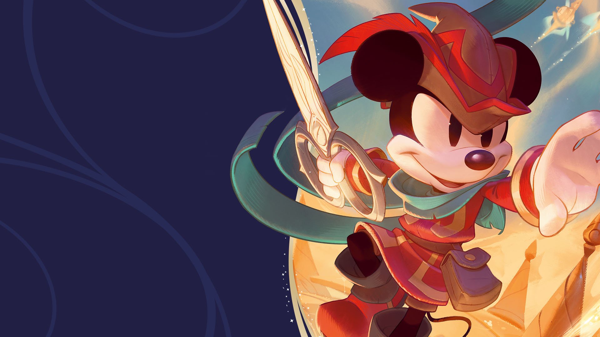 Disney Lorcana Collection Starter Set website header