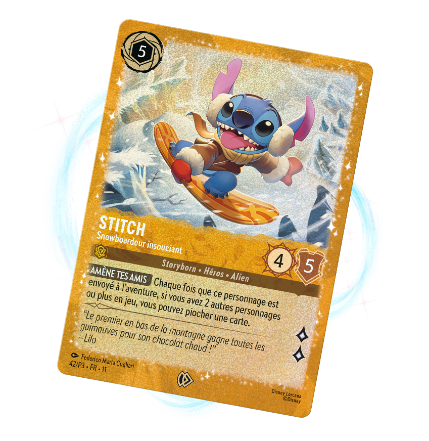 Stitch Carefree Snowboarder