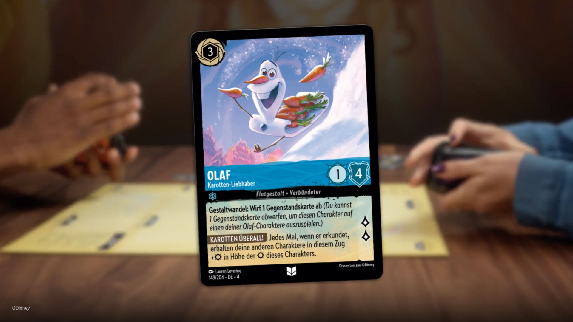 Thumbnail image of the Olaf card from the game Disney Lorcana Gateway Trading Card Game
