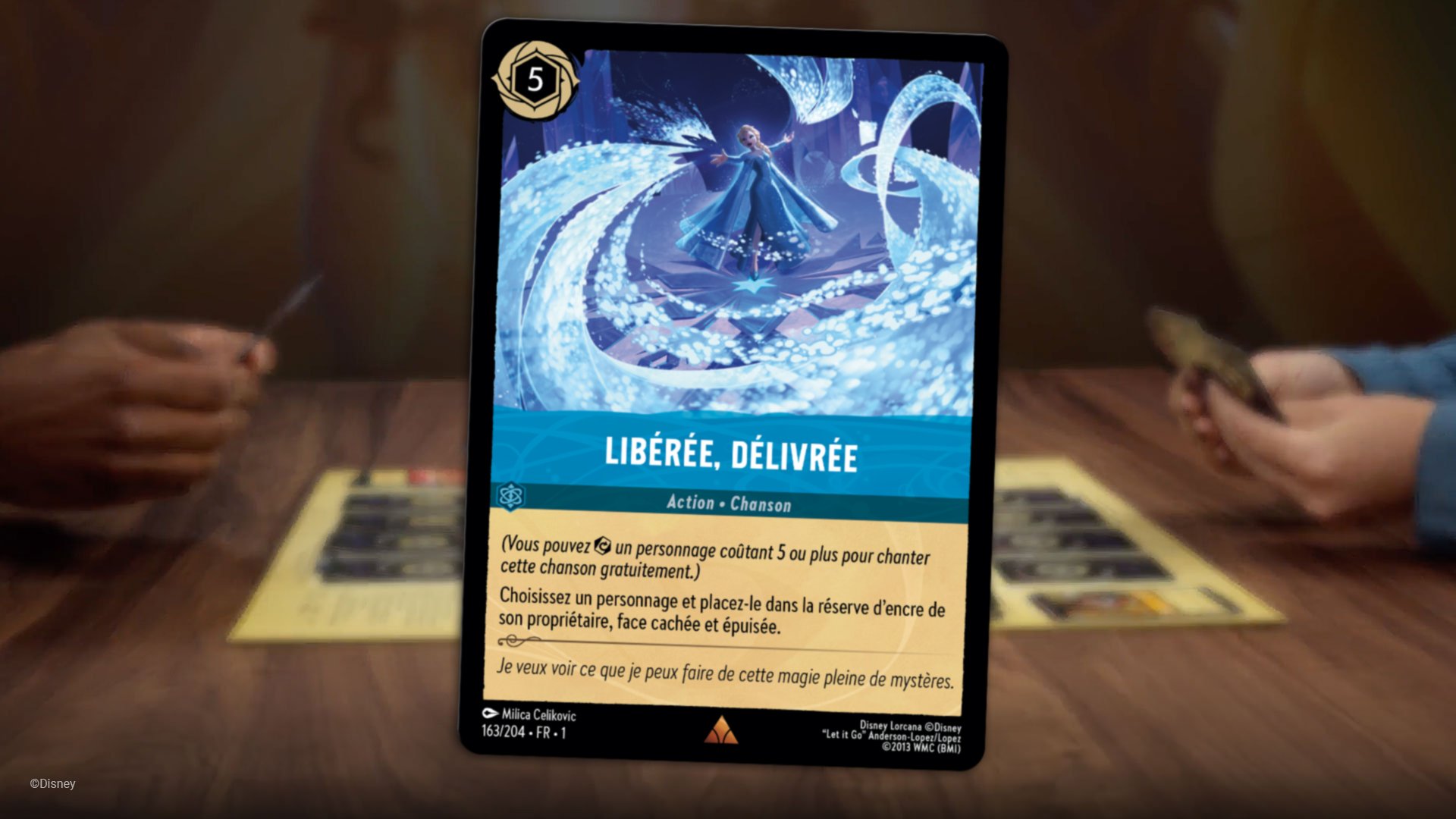 Disney Lorcana Gateway video teaching new players how to play song cards