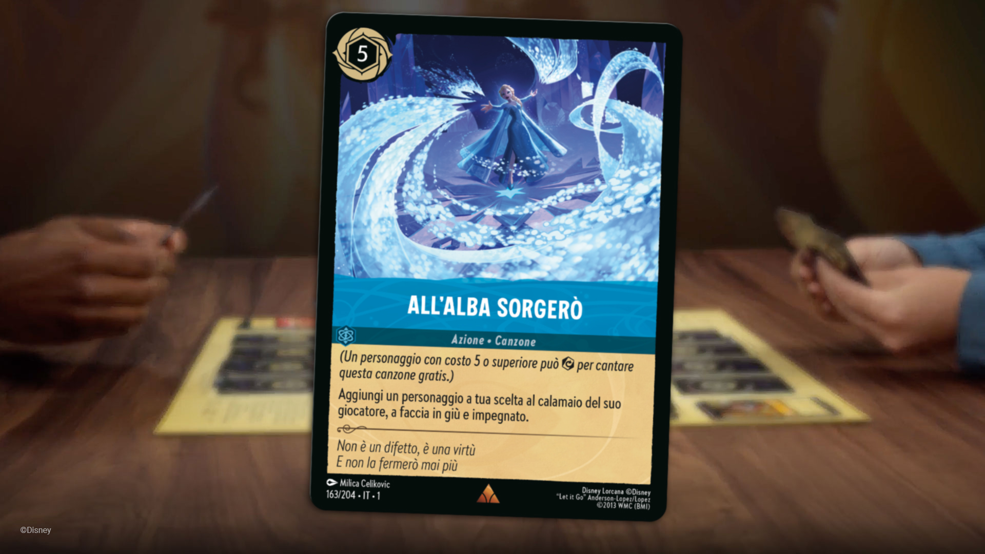 Image of the card Let It Go from the Disney Lorcana Gateway Trading Card Game
