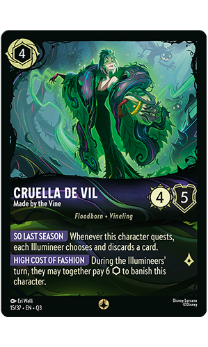 CRUELLA DE VIL - Made by the Vine