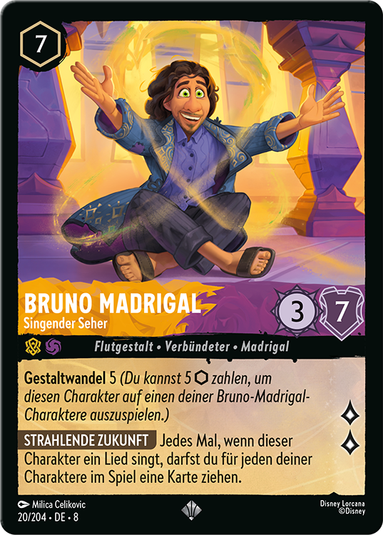 Bild der Bruno Madrigal-Karte
