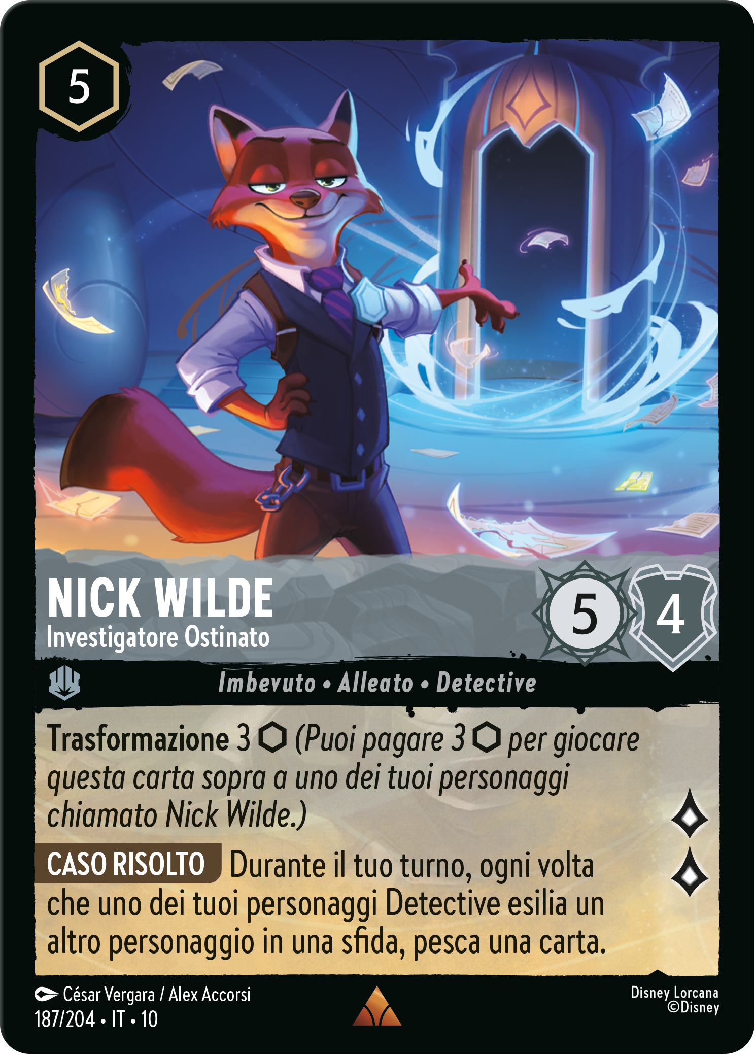 Disney Lorcana Whispers in the Well Card
