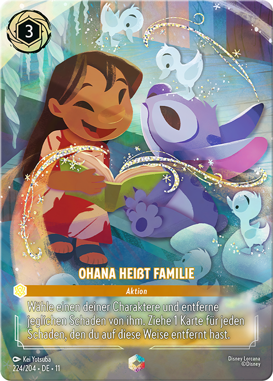 Ohana Means Family card