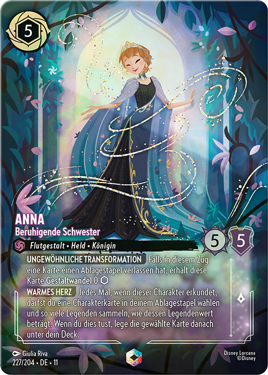 Disney's Lorcana TCG Anna Soothing Sister