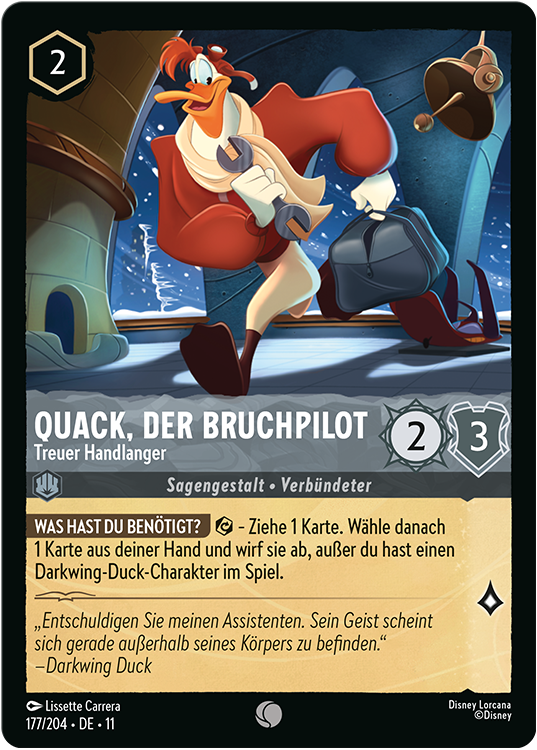 Launchpad - Trusty Sidekick TCG Card from Disney Lorcana's Winterspell