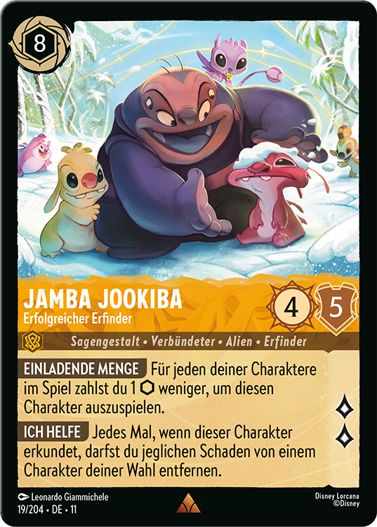 Jumba Jookiba Prolific Inventor card