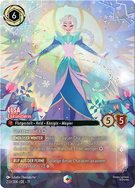 Disney's Lorcana TCG Elsa Ice Artisan