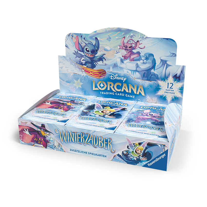 Winterspell Booster Packs  for the Disney Lorcana Trading Card Game
