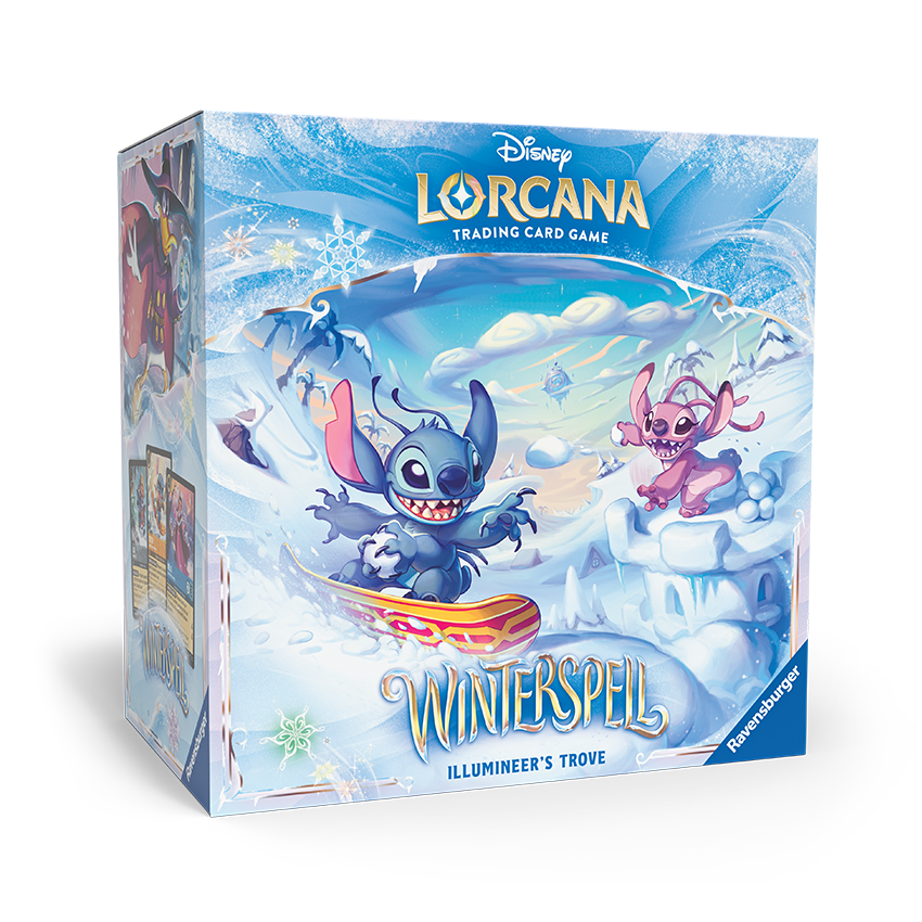 Winterspell Illunimeer's Trove and Boxes from Disney Lorcana TCG