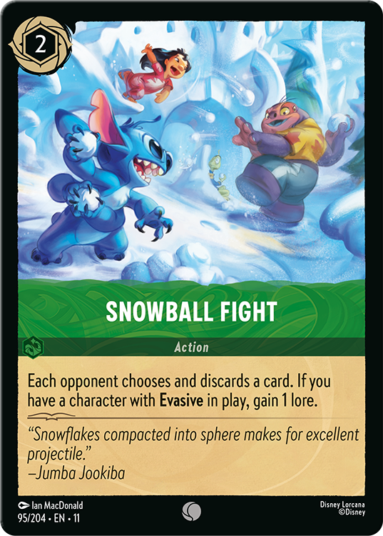 Snowball fight TCG
