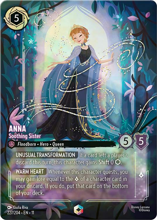 Disney's Lorcana TCG Anna Soothing Sister