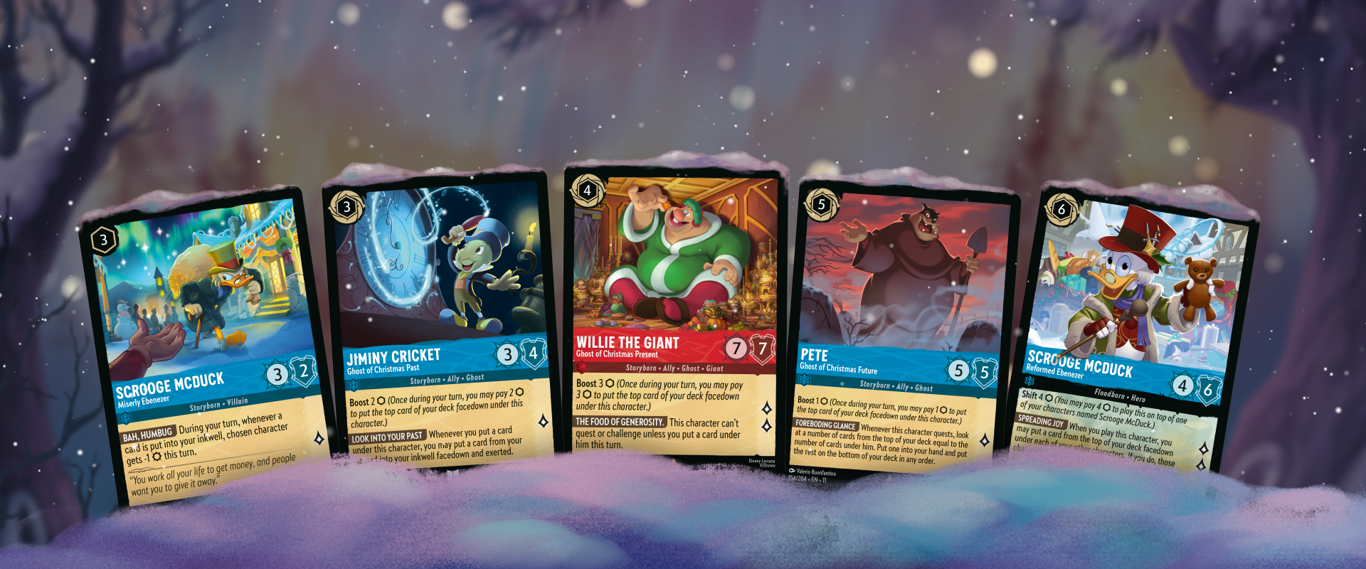 Scrooge McDuck card reveal