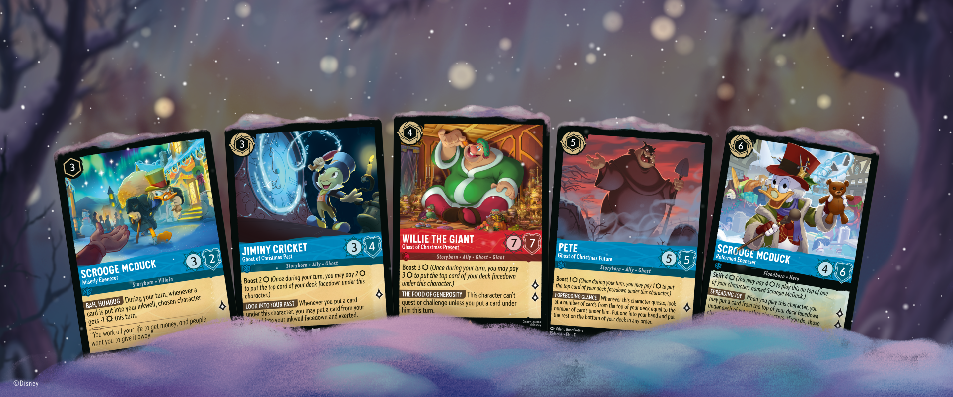 Scrooge McDuck card reveal