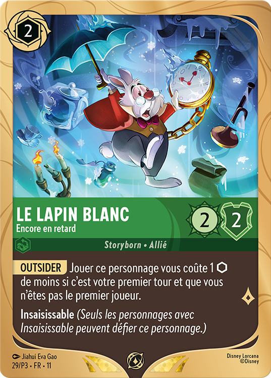 JEU HEBDOMADAIRE : Le Lapin Blanc – Encore en retard