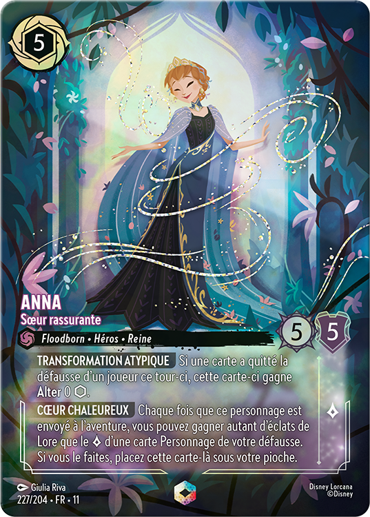 Disney's Lorcana TCG Anna Soothing Sister