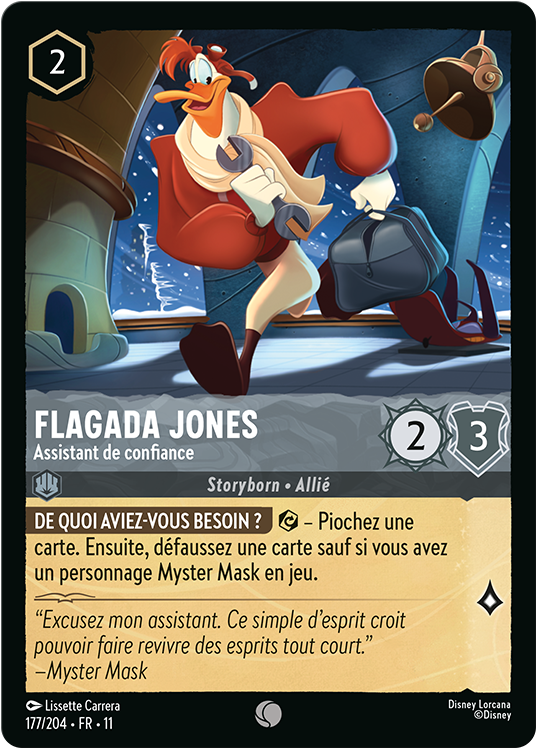Launchpad - Trusty Sidekick TCG Card from Disney Lorcana's Winterspell