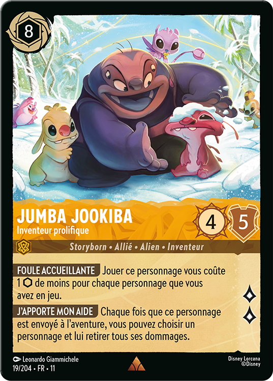 Jumba Jookiba Prolific Inventor card