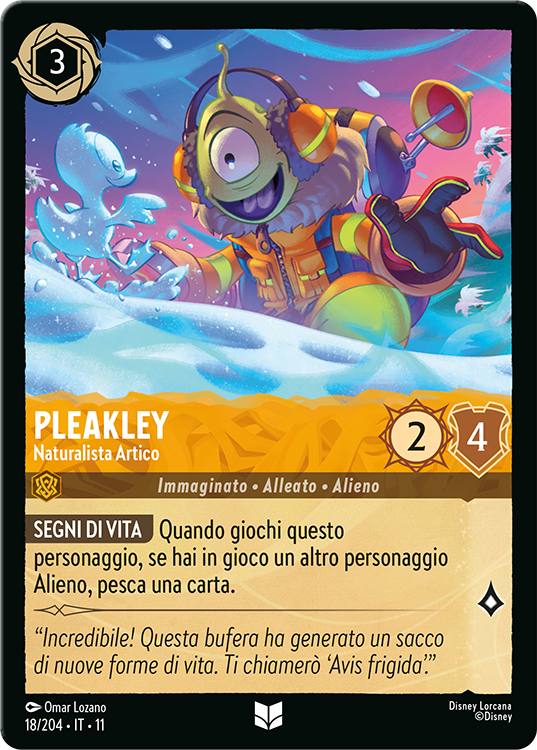 Pleakley	Arctic Naturalist card