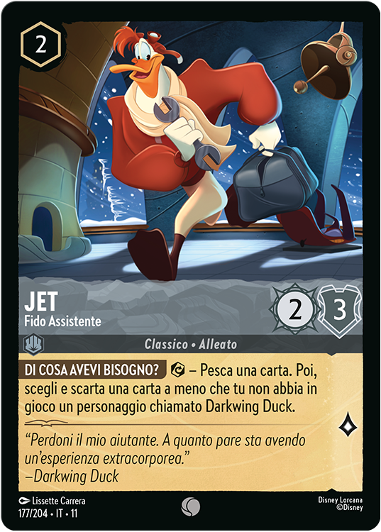 Launchpad - Trusty Sidekick TCG Card from Disney Lorcana's Winterspell
