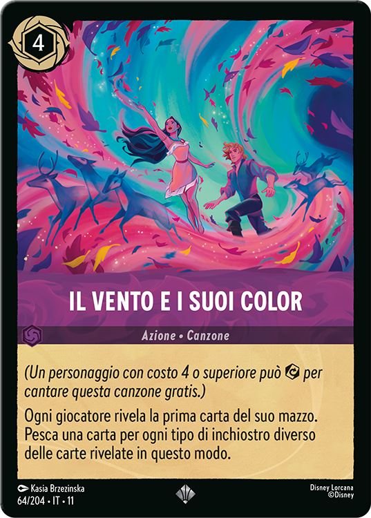 Disney's Lorcana TCG Colors of the Wind