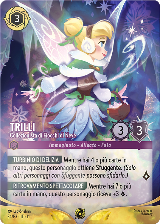 Trilli – Collezionista di Fiocchi di Neve Foil