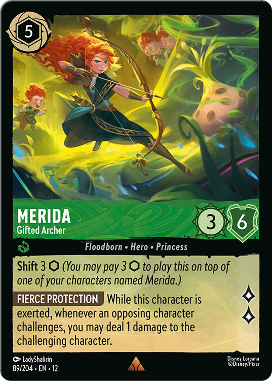 Disney Lorcana TCG - Merida Gifted Archer